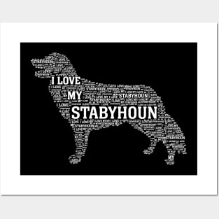 I love my stabyhoun Posters and Art